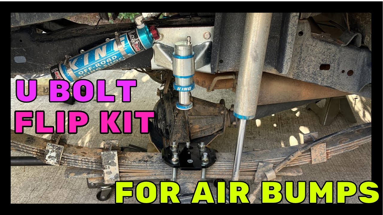Archive Garage U bolt Flip Kit Install for Air/Hydro Bumps
