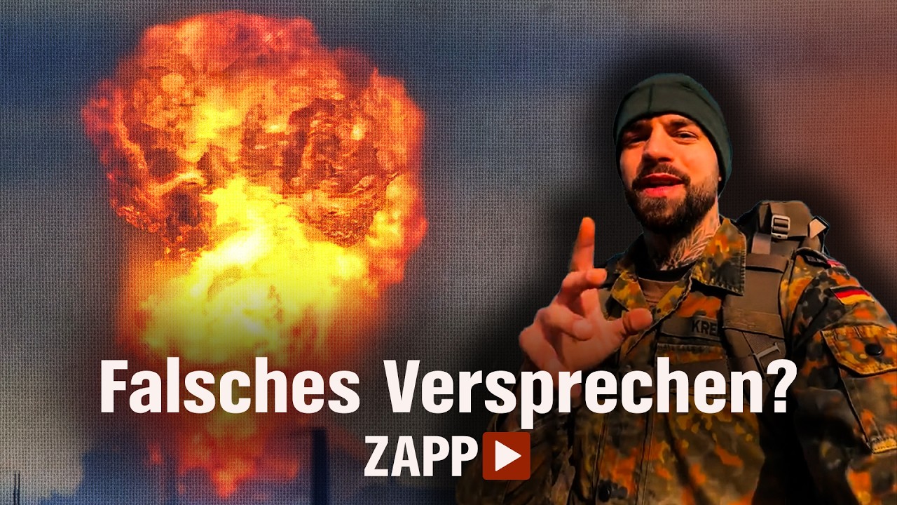 Influencer in Uniform: Wie die Bundeswehr an ihrem Image schraubt | ZAPP | NDR