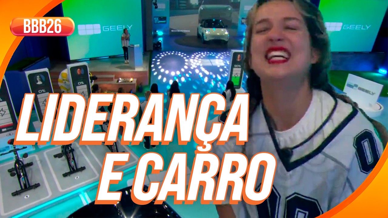 Samira VENCE A PROVA DO L&Iacute;DER e GANHA CARRO! 🚗 | BBB 26