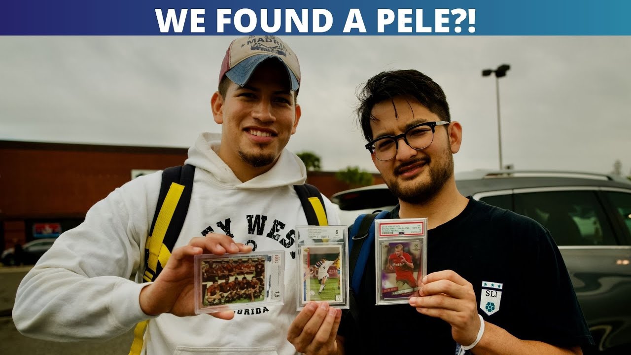 SUBMITTING AND BUYING SOCCER CARDS AT OUR LOCAL SHOW!!!