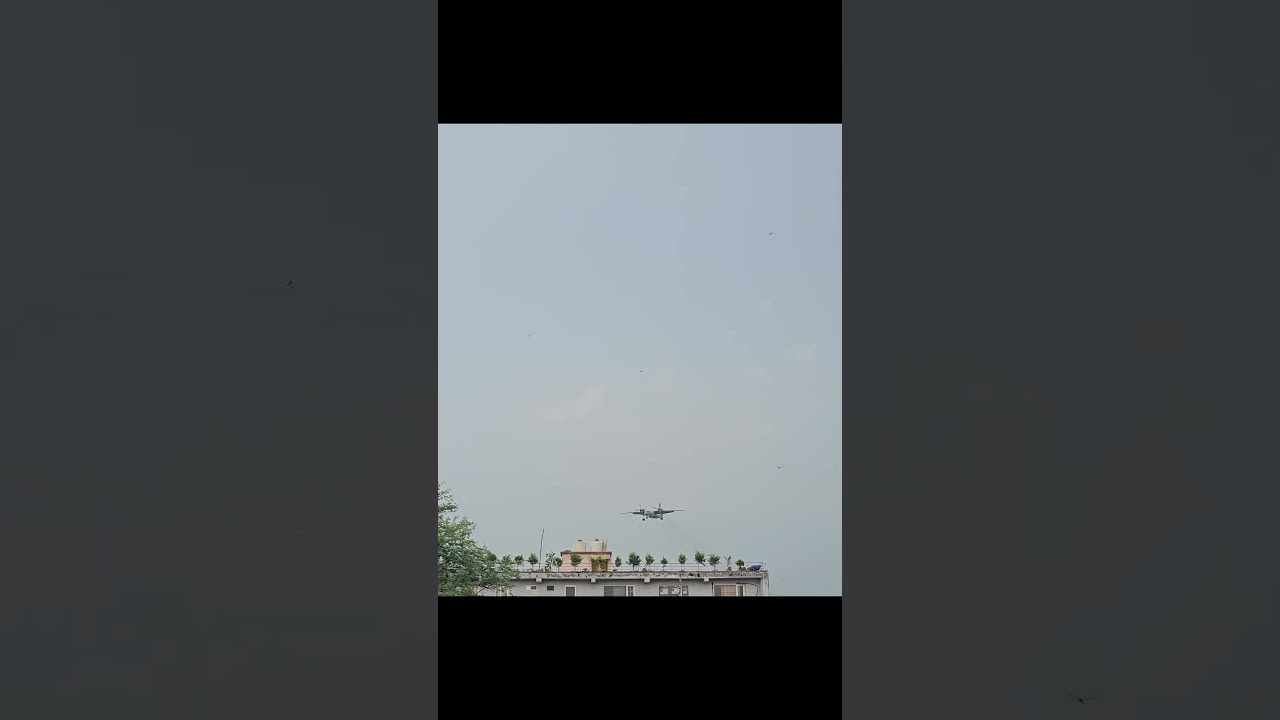 Indian Air Force Aircraft Antonov An-32RE Landing video |#shorts #viral