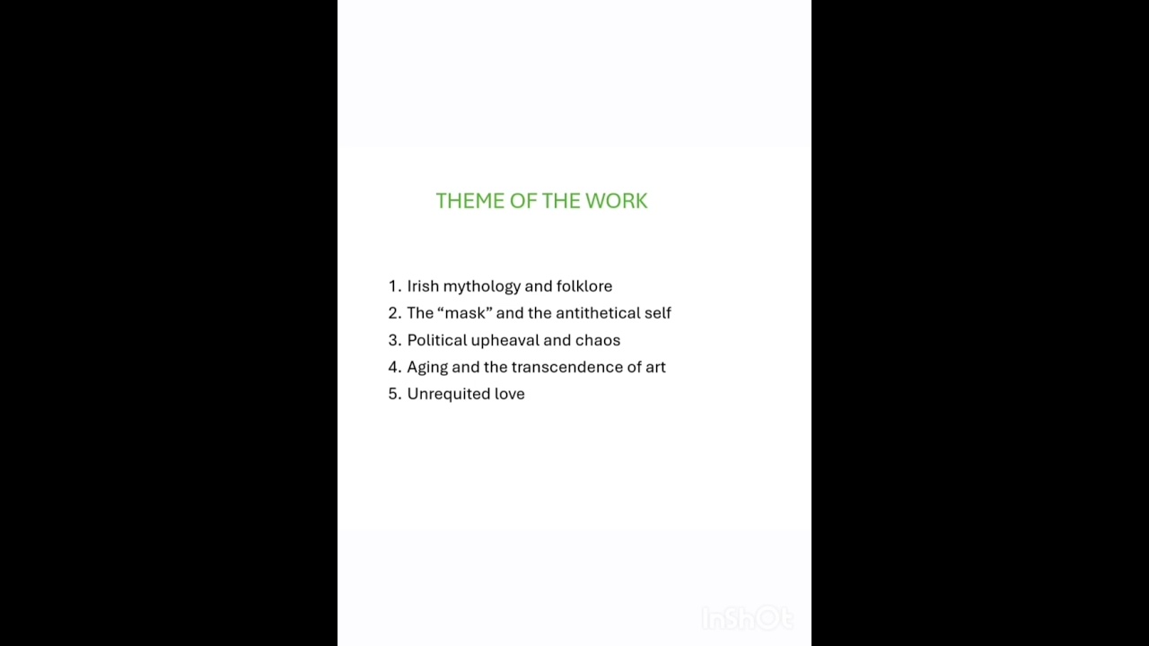 BIOGRAPHY OF W.B.Yeats and theme, list of the work in hindi....tgt,pgt ,NET, uppsc gdc,rpsc,mppsc.