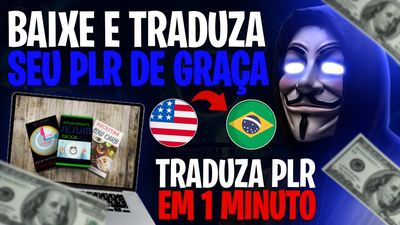 COMO TRADUZIR EBOOK PLR em 1 MINUTO (ATUALIZADO 2022)
