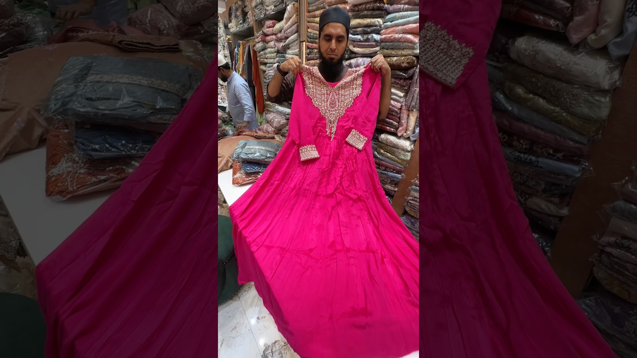 One PIECE Eid NAKHUDA MOHALLA MUMBAI NEW TRENDY COLLECTION shorts #viralvideo #fashion #alinavlogss