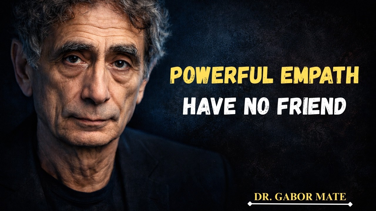 Why Powerful Empaths Often Feel Completely Alone || Dr. Gabor Mate Motivational Speech