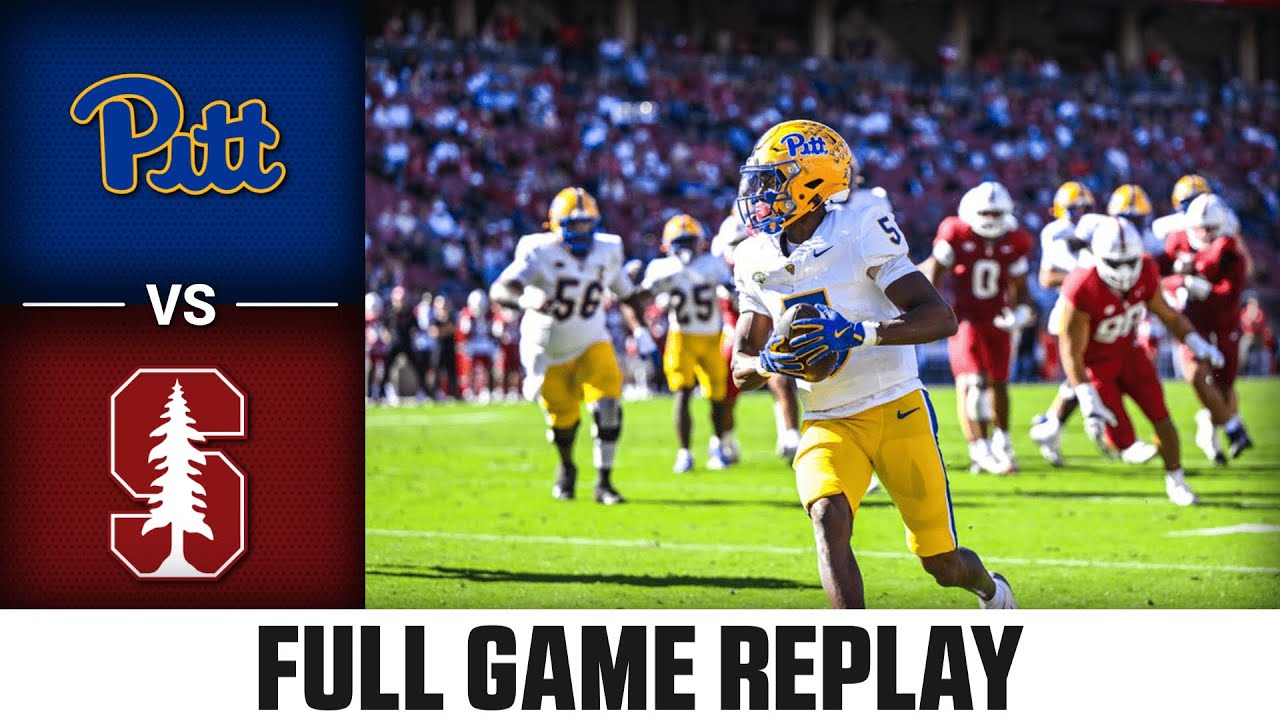 Pitt vs Stanford Full Game Replay | 2025 ACC Football