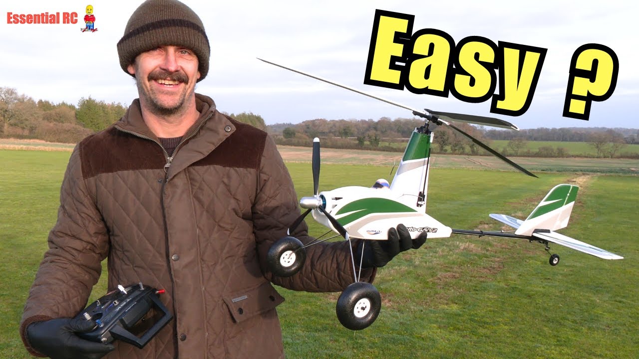 Easy ? Durafly (PNF) Auto-G2 V2 Gyrocopter with Auto-Start