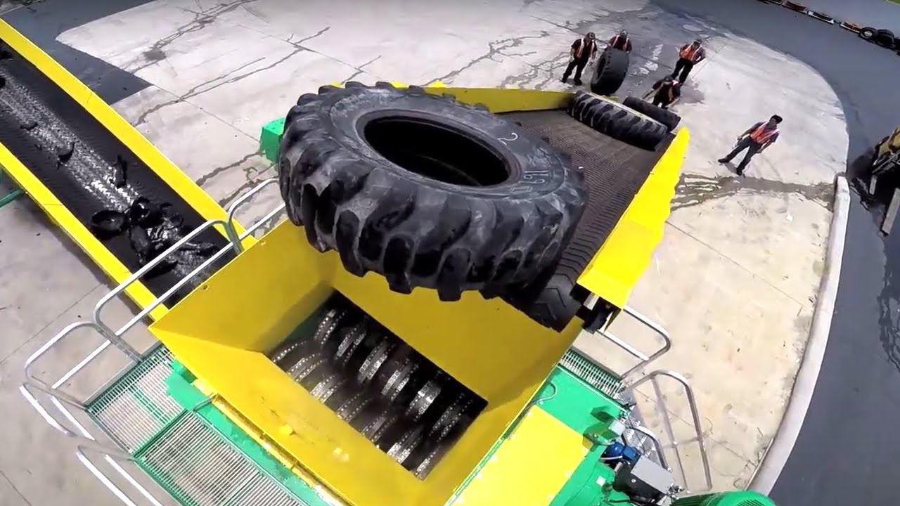 Primary Tire Shredders | CM Shredders