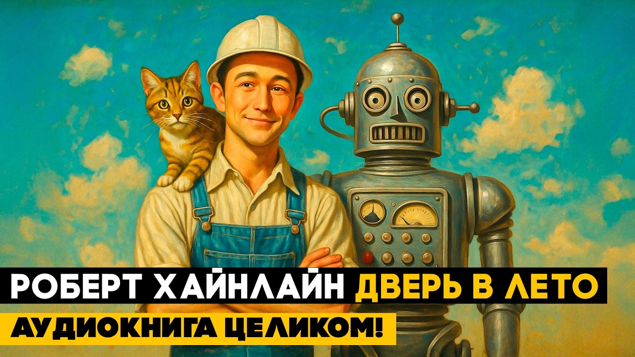Аудиокнига ЦЕЛИКОМ: Роберт Хайнлайн - ДВЕРЬ В ЛЕТО | Фантастика | Книга в Ухе