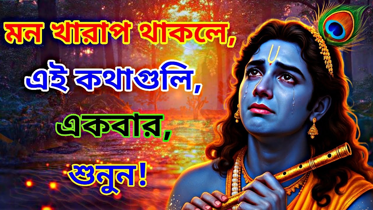 মন ভেঙে গেলে এই কথাগুলো শুনো—Tears will fall, God will speak