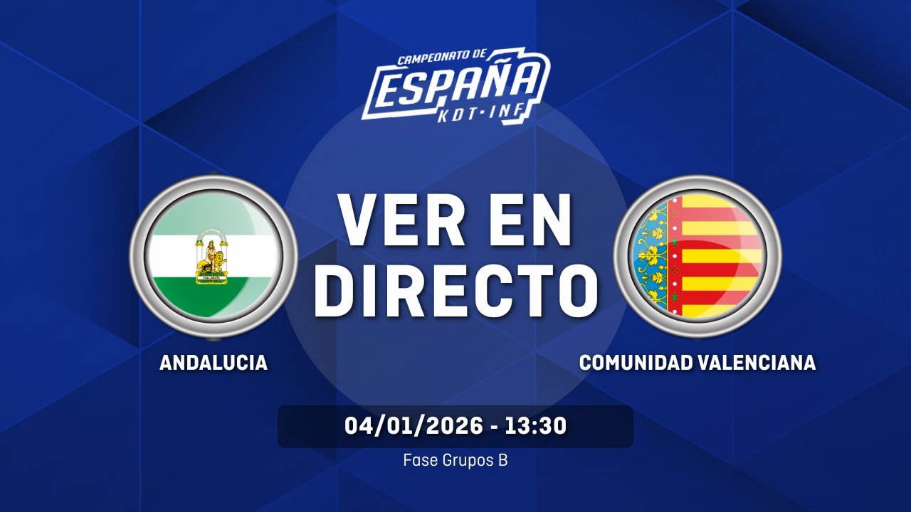 ANDALUCIA vs COMUNIDAD VALENCIANA | Fase Grupos | Grupo B | CESA Cadete Femenino