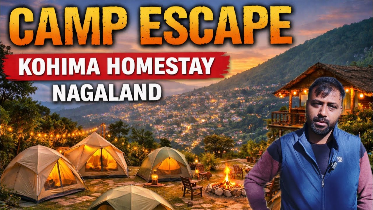 Kohima Hotel । Camp Escape Homestay Review । Best Hotel in Kohima Nagaland