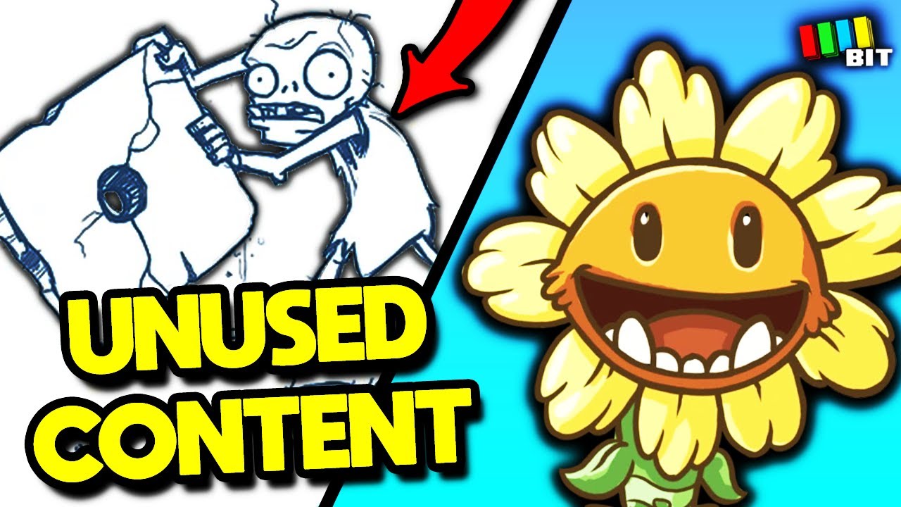Plants vs. Zombies 2 Unused Concepts | LOST BITS [TetraBitGaming]