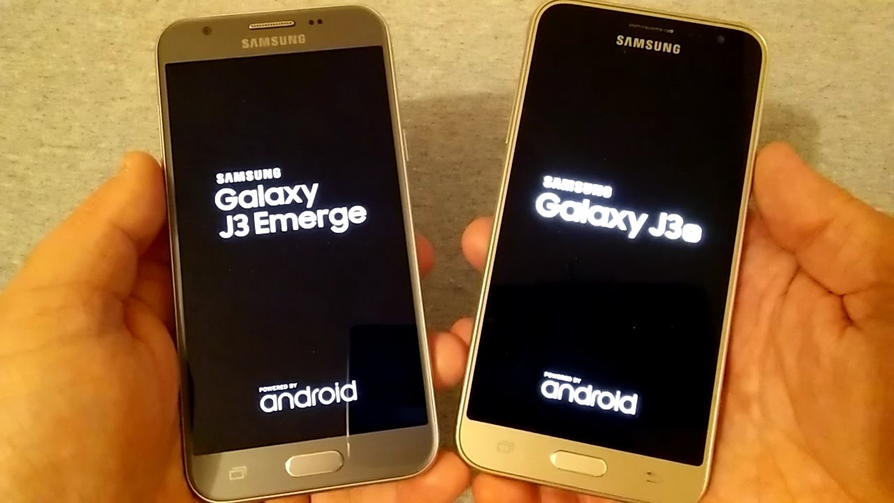 Samsung Galaxy J3 Emerge vs Samsung Galaxy J3(6) 2016 (Boost Mobile)