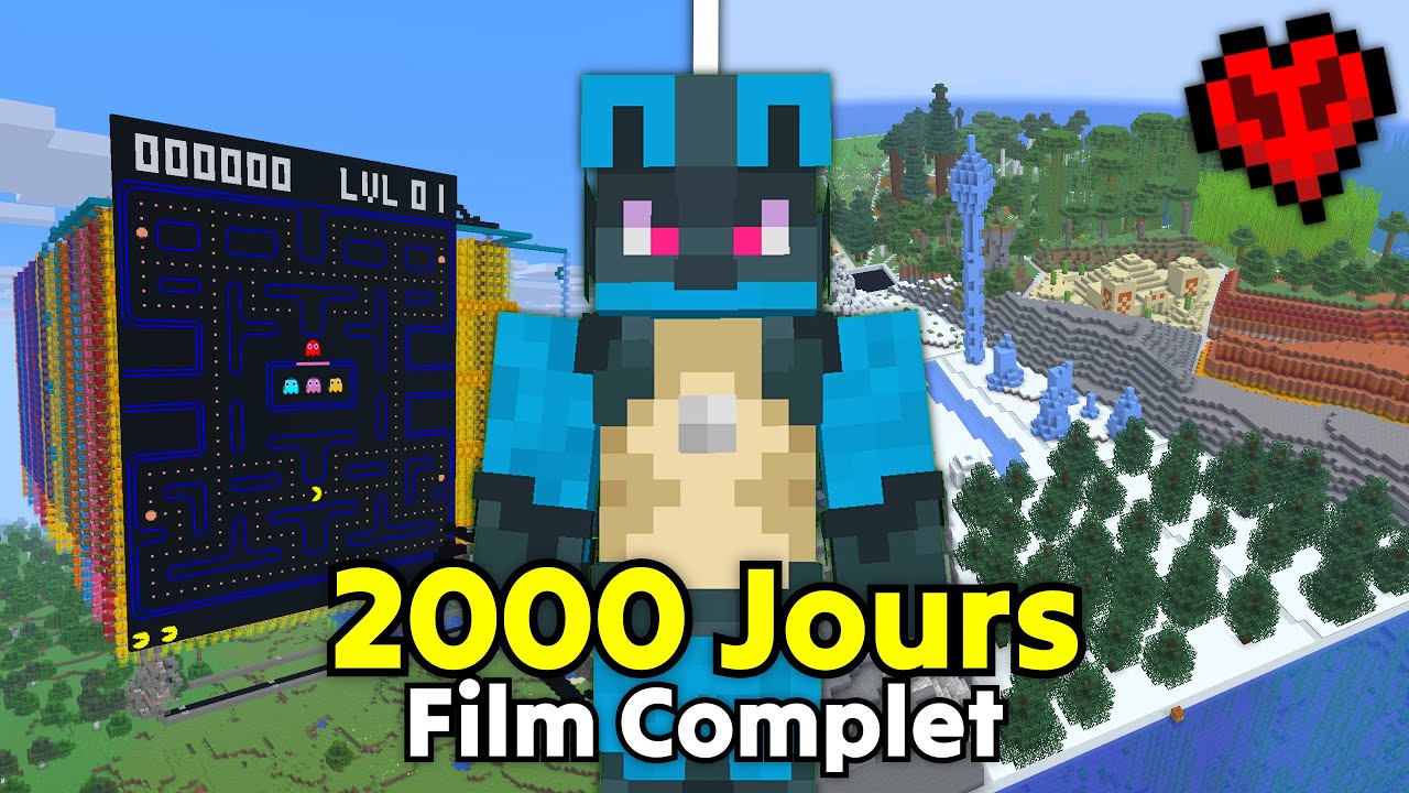 2000 Jours en Hardcore sur Minecraft [Film Complet]