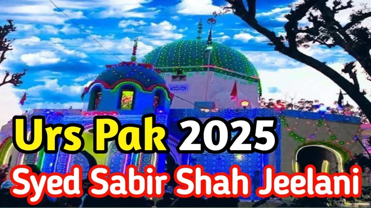 Hazrat Sabir Shah Jeelani R.A Anual Urs Pak New Jatoi | Urs Shareef 2025