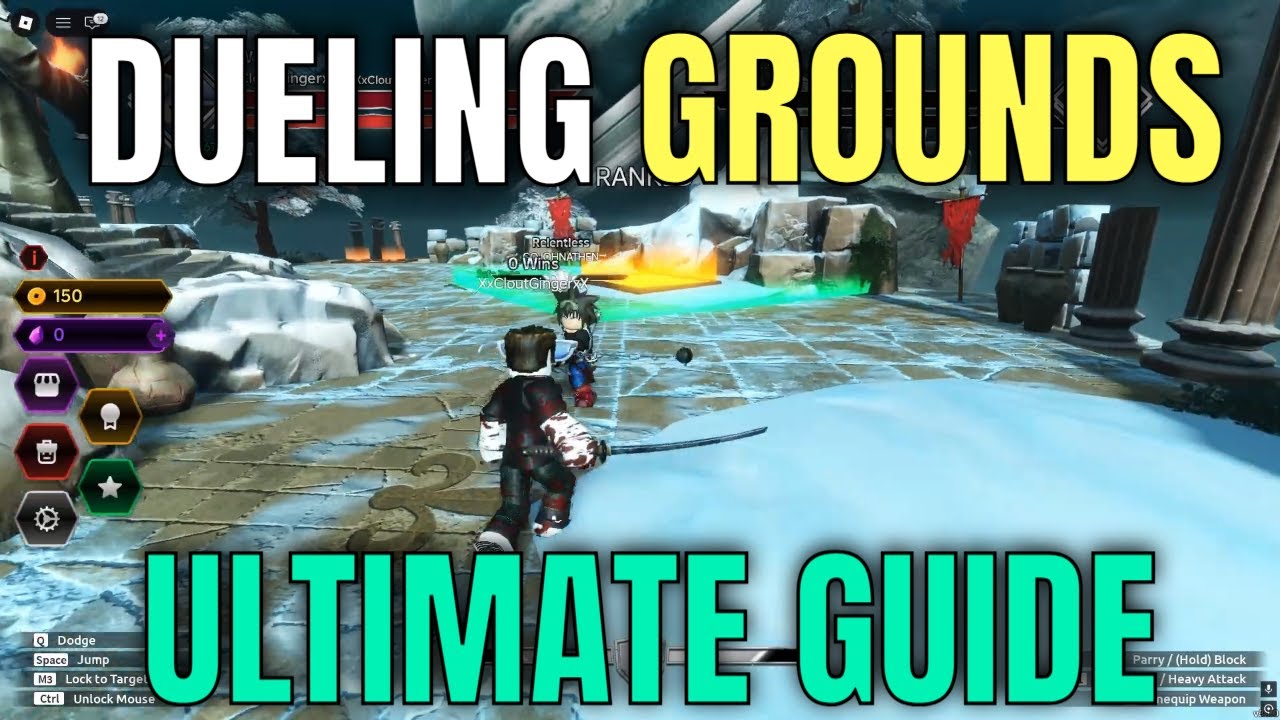 Полное руководство по игре Dueling Grounds! (Оружие, дуэли, рейтинговые матчи) - Roblox