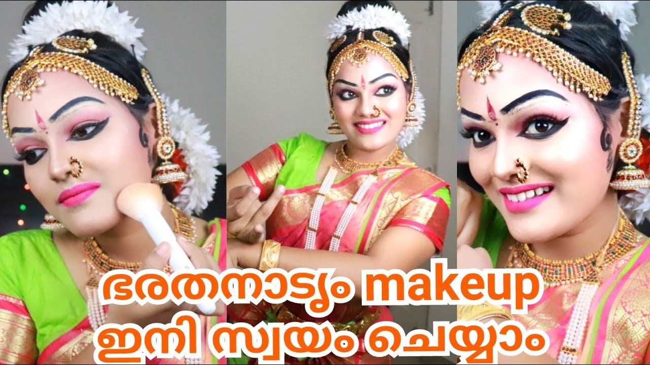 BHARATHANATYAM MAKEUP HAIR & COSTUMES TUTORIAL | Go Glam with Keerthy