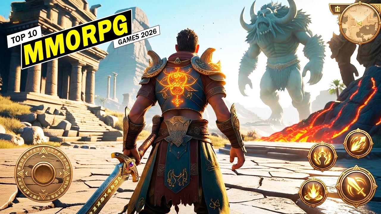TOP 10 Mejores Juegos MMORPG/RPG Para Android & iOS GRATIS 2026 ✅