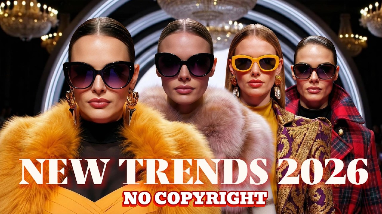 Spring/Summer Fashion 2026 (SS26) | Vocal Deep House | No Copyright Background Video