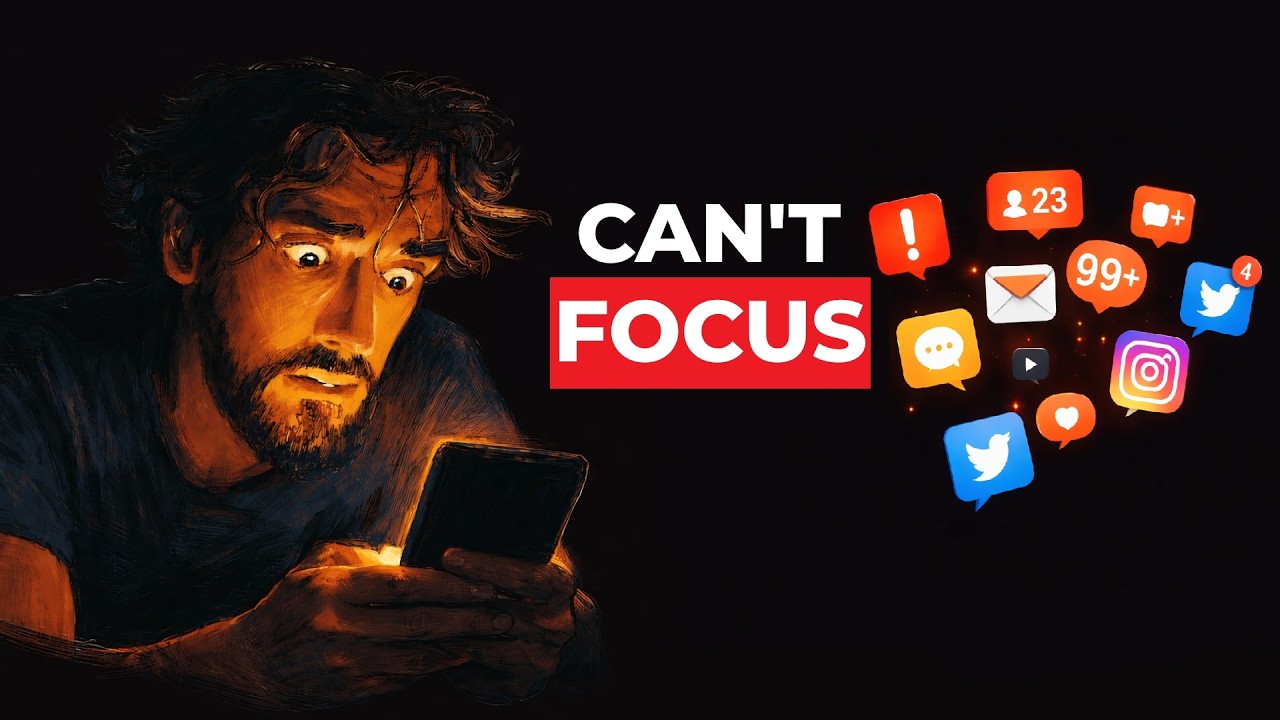 WHY YOU CAN'T FOCUS ANYMORE