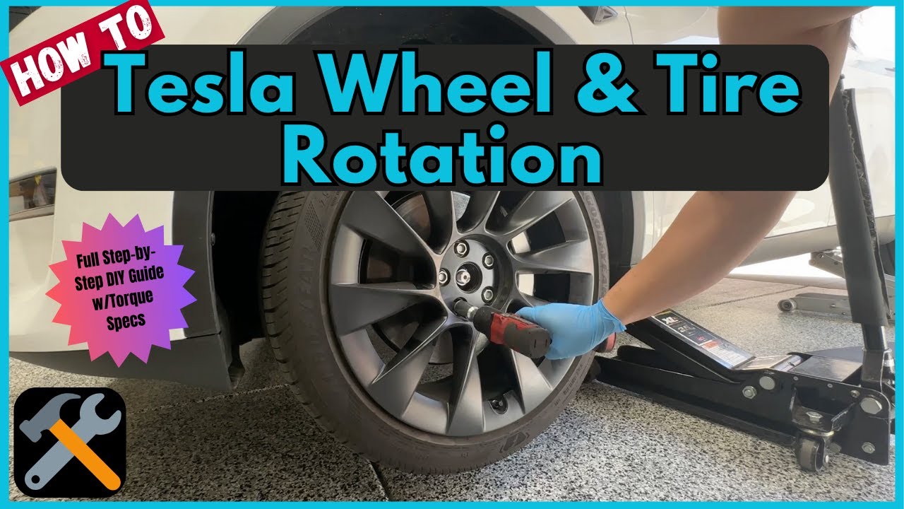 How to rotate your Tesla Model Y wheels (Full DIY)