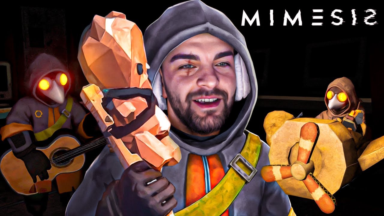 BENİ TAKLİT EDEN ve KOPYALAYAN CANAVAR! *yeni çıkan lethal company oyunu*| MIMESIS