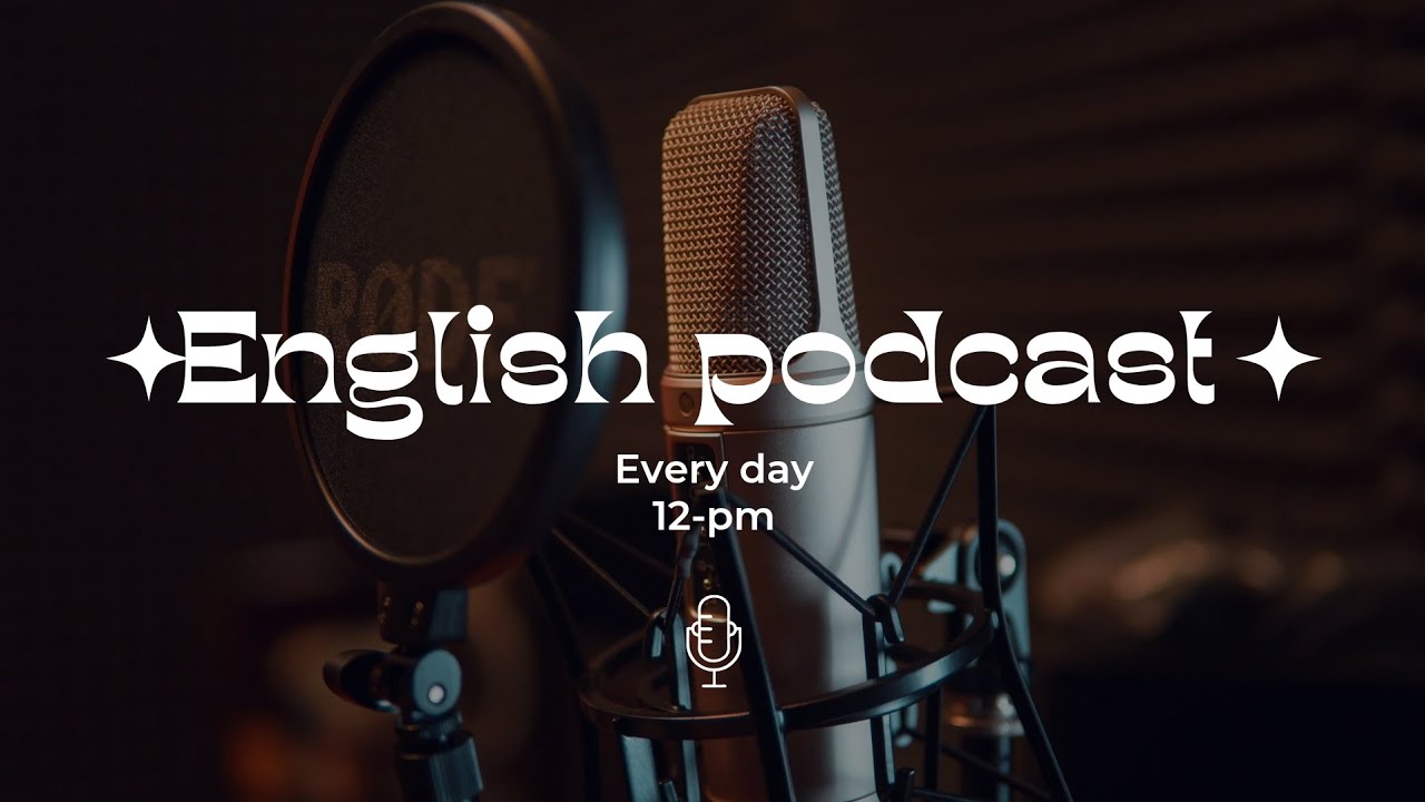 Learn English through podcast.