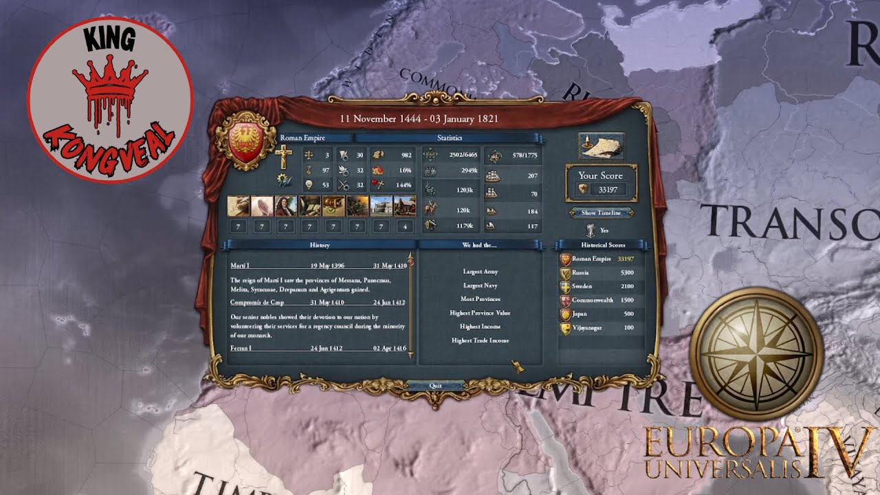Aragonese Rome 16: Finishing It Off 1800-1821 | Europa Universalis IV