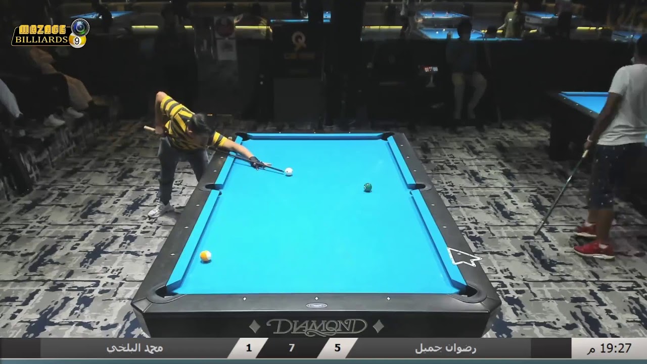 بطولة Cue Nine الشهرية الثالثة / محمد البلخي vs رضوان جميل