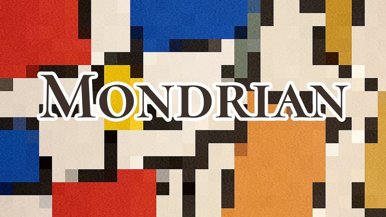 ADC #9 : Peindre dans le style de Mondrian