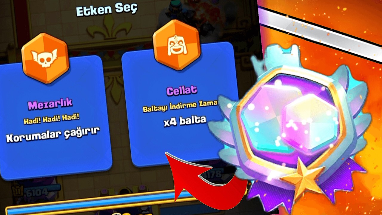 GELMİŞ GEÇMİŞ EN İYİ MOD! | Clash Royale Kaos Modu
