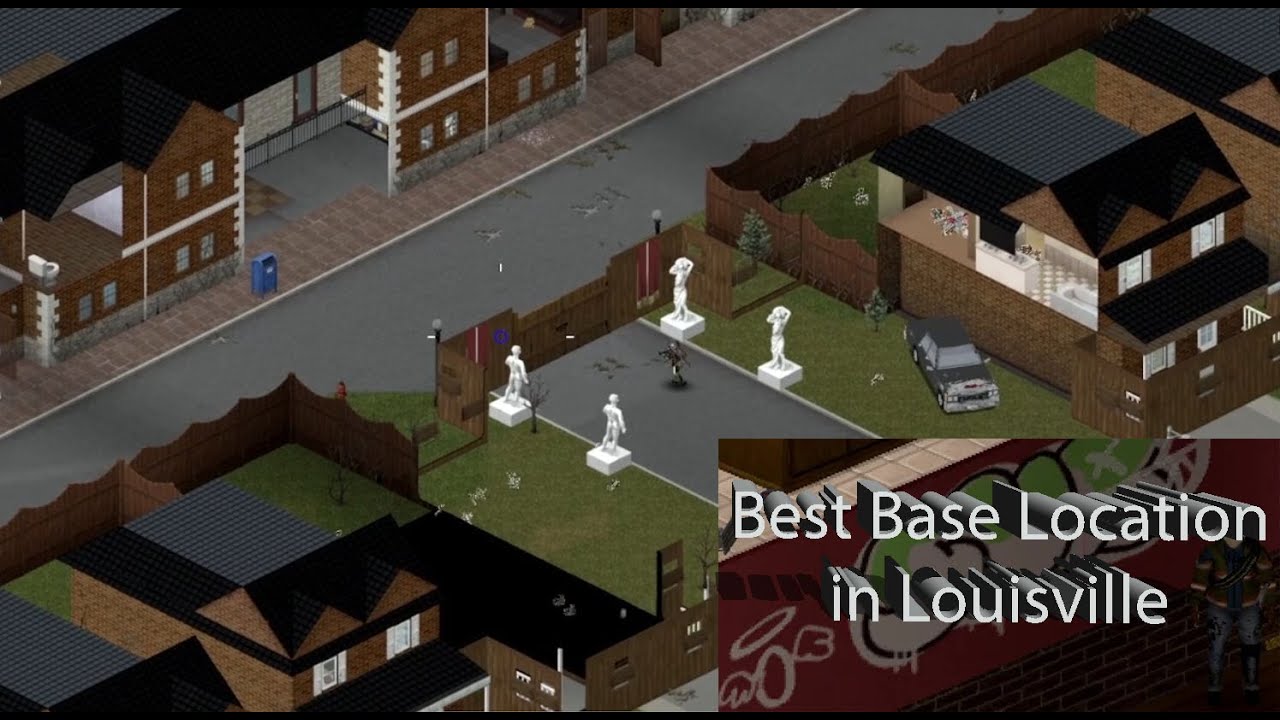 Best Base Location in Louisville -- Project Zomboid 6 Month Base Reveal