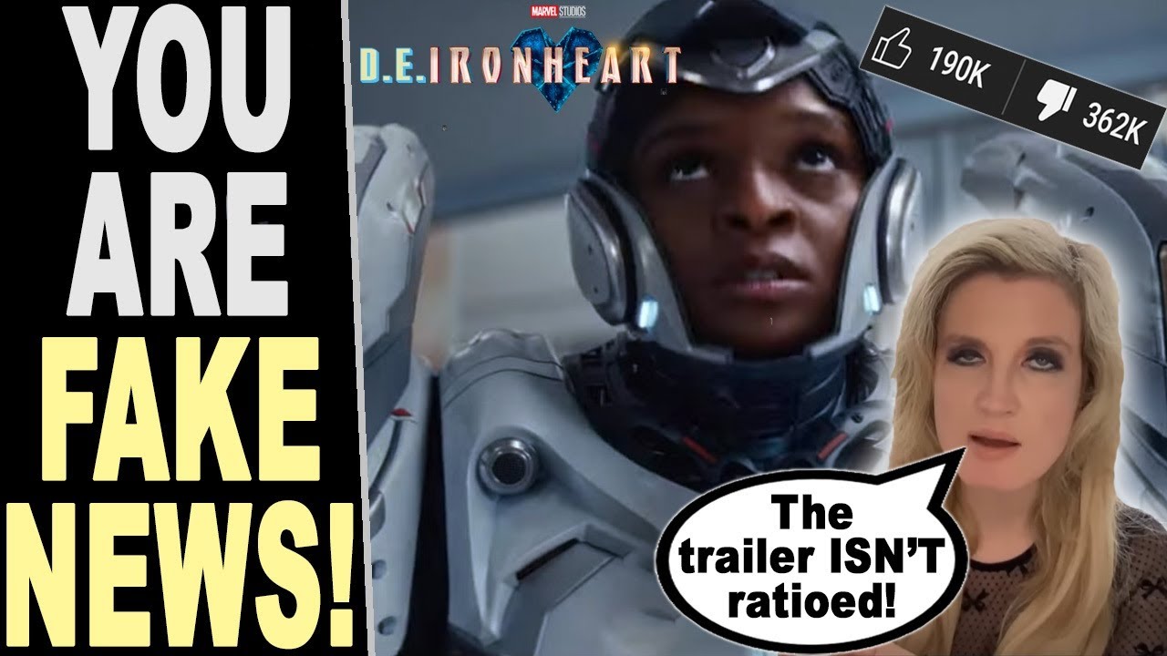 Grace Randolph WHINES About  Ironheart Trolling and Claims the Trailer IS NOT Ratioed!