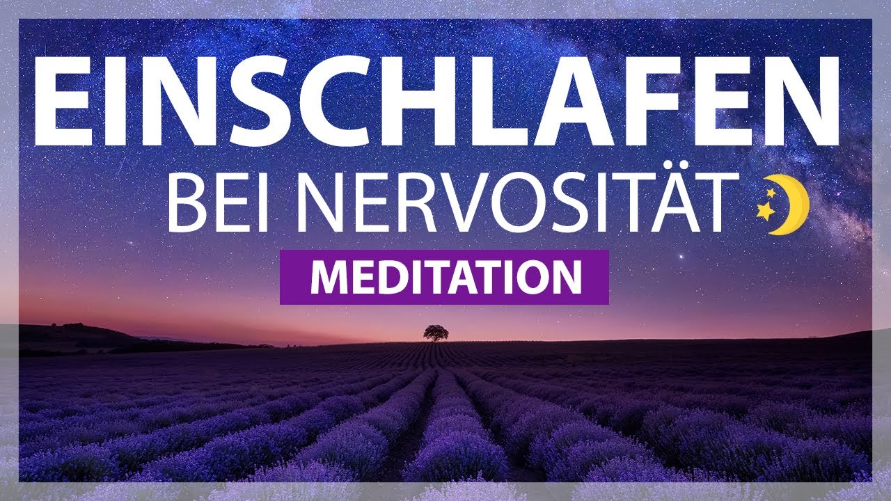 Einschlafen vor Prüfungen & Präsentationen | Einschlafmeditation gegen Nervosität & Anspannung
