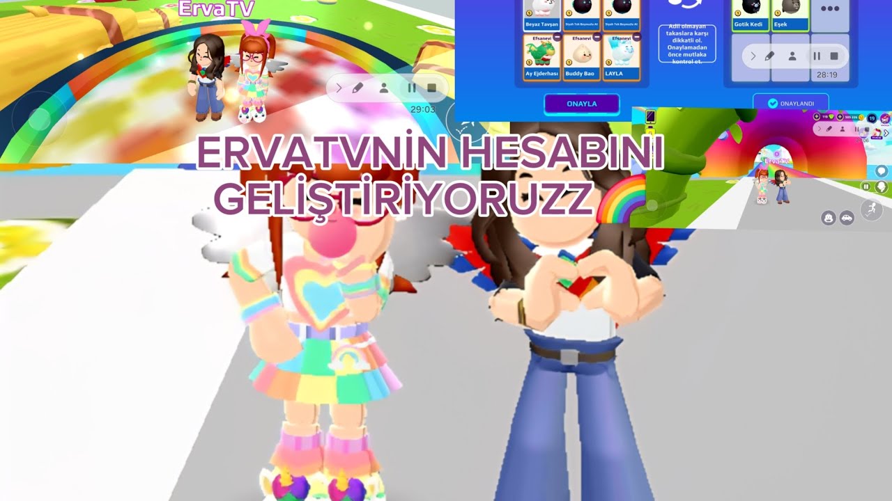 Ervatvnin hesabını geliştiriyoruzz🫶🌈 [NİSANURXD] 