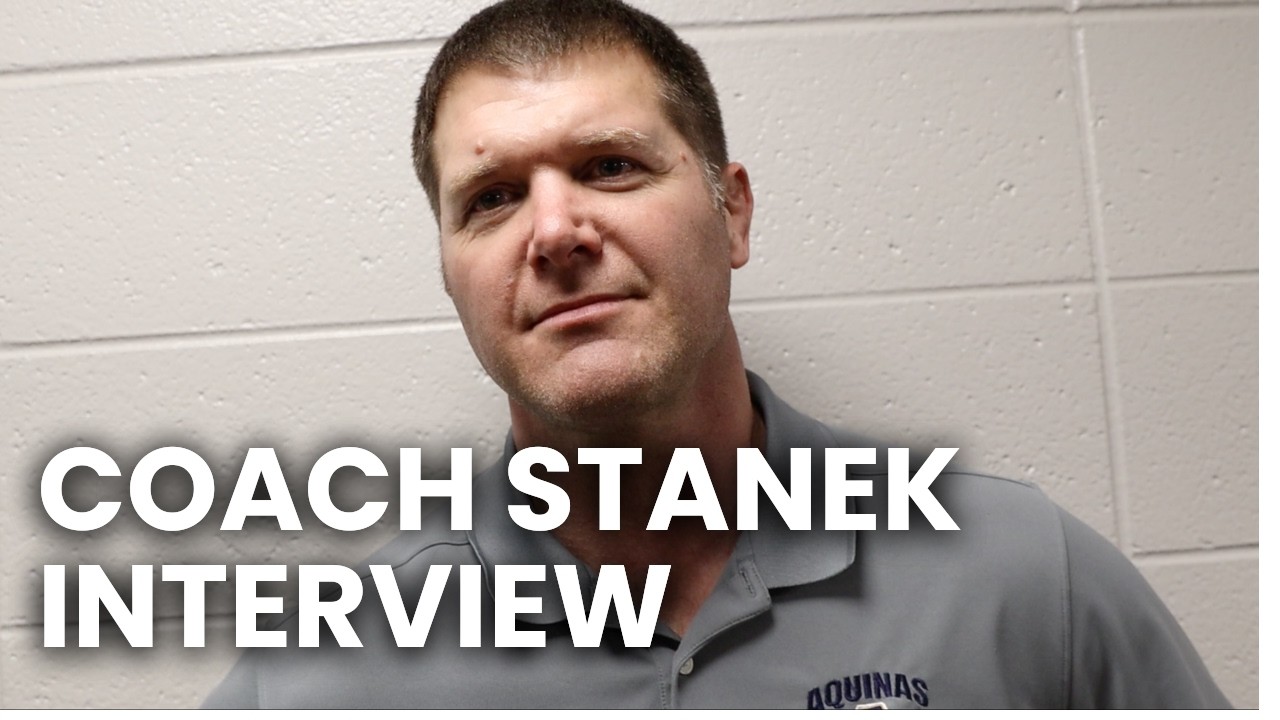 Aquinas Head Coach Deke Stanek After Winning D3 Team State