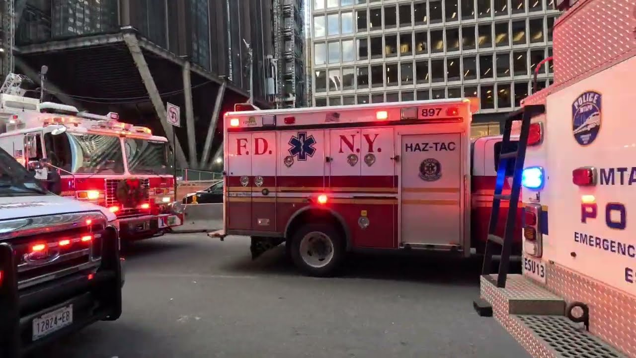 Feuerwehr Großeinsatz in NYC @fdny