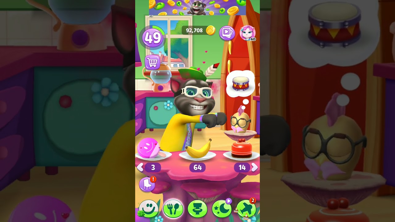 Enjoy with talking Tom cat 😺😺🌶️🌶️😂😂