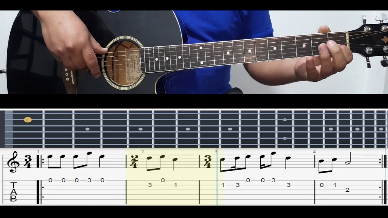 OJOS AZULES / Básico Guitarra | CIFRADO