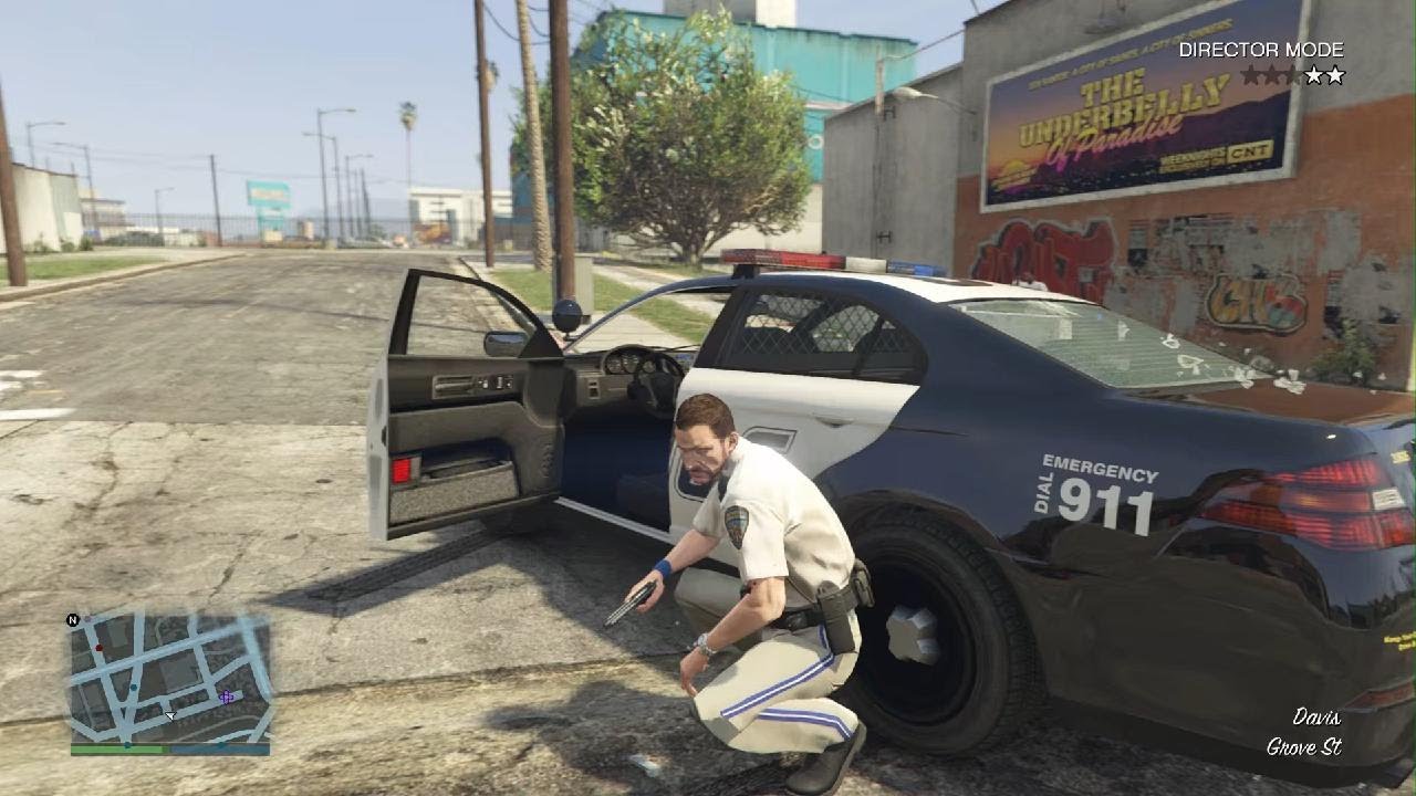 GTA Police Director mode How to do