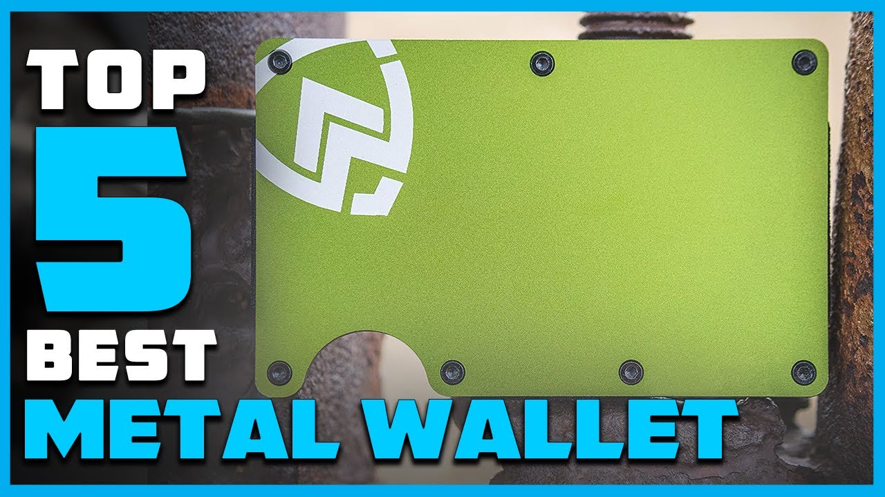 Top 5 Best Metal Wallets [Review] - Carbon Fiber Minimalist/Aluminum Wallet [2022]