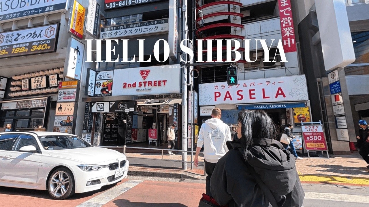 Living in Japan |  I finally experienced Shibuya Crossing… Tokyo vlog 🇯🇵