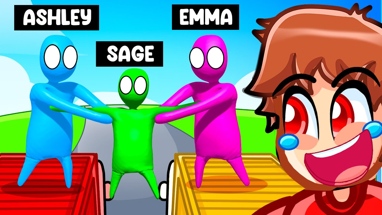 Making My Crazy Fan Girls RAGE In Gang Beasts...