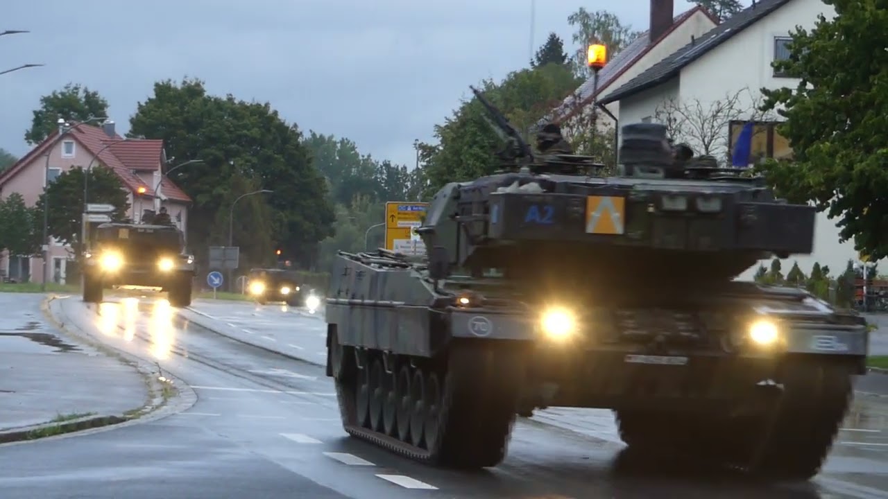 PzBtl104 Verlegung nach Grafenwöhr, 15 09 2022