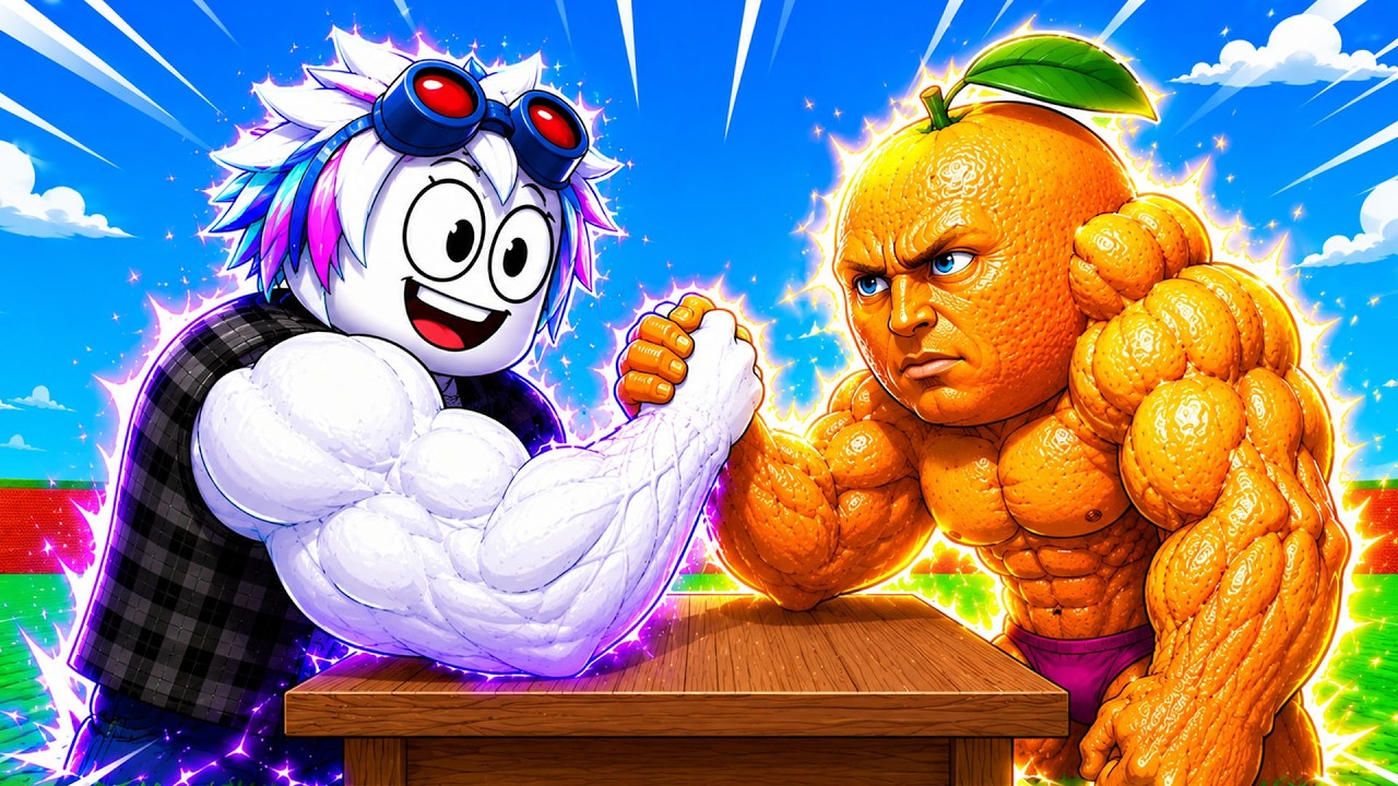 АРМРЕСТЛИНГ С БРЕЙНРОТАМИ В РОБЛОКСЕ! ПУТЬ ОТ НУБА ДО ПРО! ROBLOX Arm Wrestle For Brainrots
