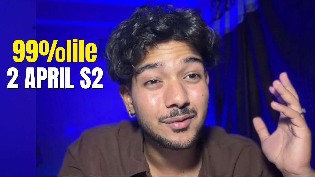 99%ile in JEE 2 April Shift 2 😭❤️