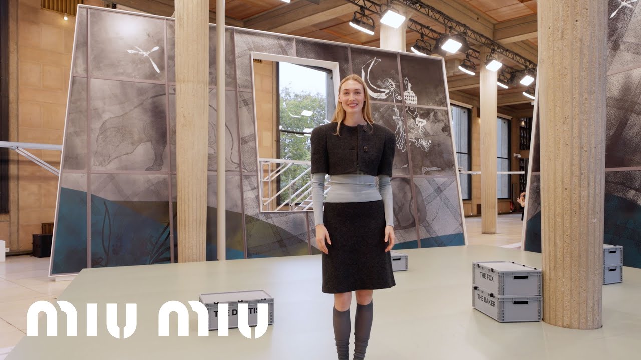 30 Blizzards. Хелен Мартен | Перформансное произведение, представленное Miu Miu