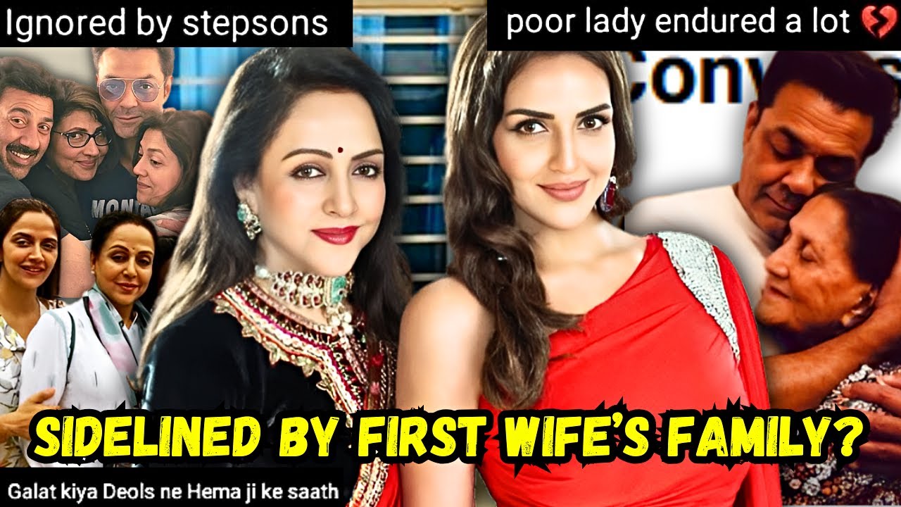 Esha Deol, Hema SKIPPED or NEVER INVITED by Sunny, Bobby Deol + Family Feud with Stepbrothers?