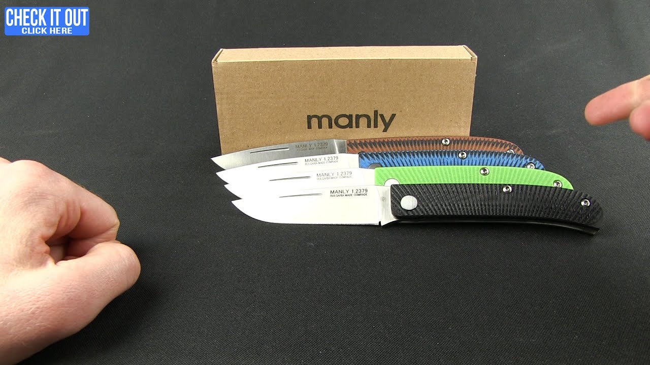 Manly Comrade EDC Folding Knife Overview
